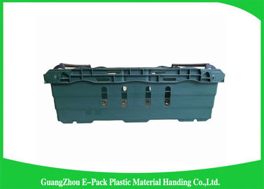 Lưới vận chuyển Thùng nhựa thực phẩm màu xanh lá cây Bảo quản thuốc có thể tái chế