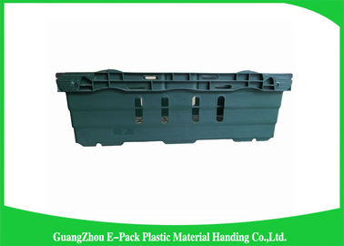 Hộp lưu trữ xếp chồng có thể tái sử dụng, thùng nhựa nhỏ gia dụng cho hậu cần