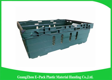 Hộp lưu trữ xếp chồng có thể tái sử dụng, thùng nhựa nhỏ gia dụng cho hậu cần