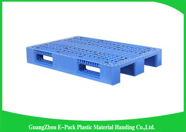 Hai mặt Pallet nhựa xếp chồng 4 chiều, Pallet nhựa trượt 1200 X 1000mm