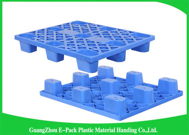 1200 * 1000mm Xuất khẩu Màu xanh lam Pallet nhựa có thể lồng vào nhau kinh tế dễ dàng xếp chồng Tuổi thọ dài