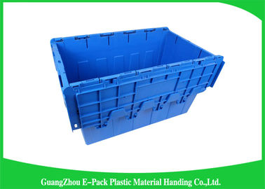 Hộp chứa có nắp đậy bằng nhựa Euro lưu trữ có thể cho thuê Di chuyển để vận chuyển và hậu cần