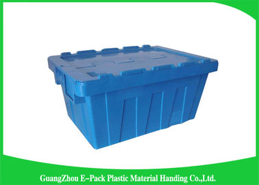 Hộp chứa có nắp đậy bằng nhựa Euro lưu trữ có thể cho thuê Di chuyển để vận chuyển và hậu cần