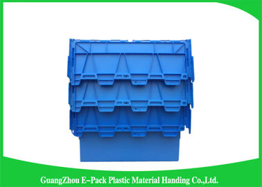 Hộp di chuyển bằng nhựa tùy chỉnh Hộp đựng có nắp gắn cho nhà kho