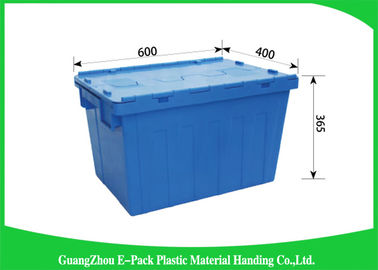 Trọng lượng nhẹ Hộp đựng có nắp bằng nhựa Di chuyển Lưu trữ Có thể lồng vào nhau và xếp chồng lên nhau