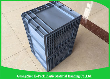 Kích thước tiêu chuẩn Hộp chứa xếp chồng Euro Dễ dàng xếp chồng lên nhau 600 * 400 * 175mm 32,9L