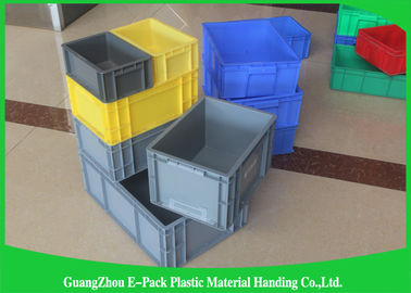 Hộp lưu trữ bằng nhựa Euro 45 lít, Thùng lưu trữ công nghiệp Trọng lượng nhẹ PP
