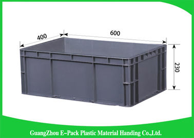 Hộp lưu trữ bằng nhựa Euro 45 lít, Thùng lưu trữ công nghiệp Trọng lượng nhẹ PP