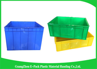 Công suất lớn Thùng chứa bằng nhựa có thể xếp chồng lên nhau Vận chuyển Vòng quay Lưu trữ Không trượt