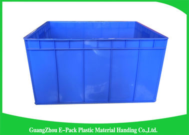 Công suất lớn Thùng chứa bằng nhựa có thể xếp chồng lên nhau Vận chuyển Vòng quay Lưu trữ Không trượt