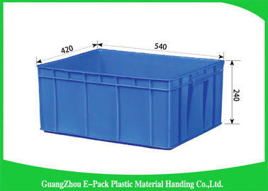 Hộp đựng bằng nhựa có thể xếp chồng lên nhau vừa phải Di chuyển lưu trữ cho trái cây và rau quả