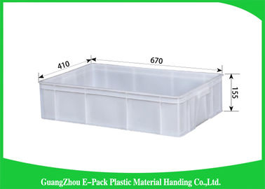 Hình chữ nhật Gấp Hộp lưu trữ bằng nhựa lớn, Hộp nhựa lớn Thân thiện với môi trường