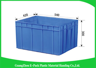 Công suất lớn Thùng chứa bằng nhựa có thể xếp chồng lên nhau Vận chuyển Vòng quay Lưu trữ Không trượt