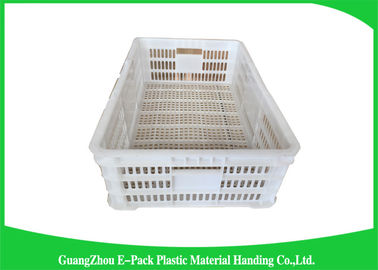 Thùng thực phẩm bằng nhựa gia dụng có thể gập lại rắn cho trái cây và rau quả