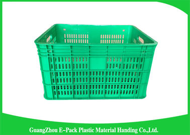 Tiết kiệm không gian Thùng nhựa hạng nặng, thùng chứa có thể xếp chồng lên nhau được lồng vào nhau một cách tự do