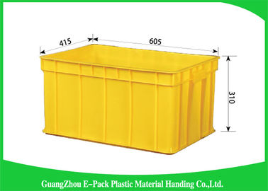 Nhà kho Thùng chứa bằng nhựa có thể xếp chồng lên nhau Công suất lớn Tiết kiệm không gian Vận chuyển có thể gập lại