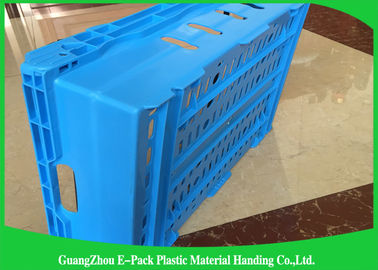 Thùng lưu trữ bằng nhựa xếp chồng lên nhau được tùy chỉnh, thùng nhựa có thể gập lại có nắp