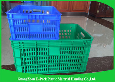Tiết kiệm không gian Thùng nhựa hạng nặng, thùng chứa có thể xếp chồng lên nhau được lồng vào nhau một cách tự do