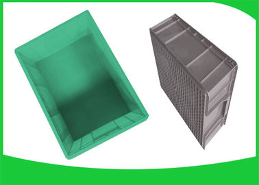 Chuỗi lạnh Hộp đựng bằng nhựa có thể xếp chồng lên nhau PP Vận chuyển Vòng quay Lưu trữ Tuổi thọ dài