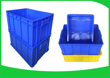 Các thùng chứa bằng nhựa có thể xếp chồng lên nhau kinh tế Di chuyển lưu trữ để vận chuyển và hậu cần