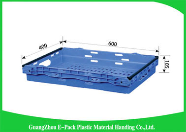 Thùng lưu trữ bằng nhựa xếp chồng lên nhau được tùy chỉnh, thùng nhựa có thể gập lại có nắp