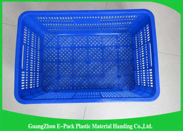Kích thước tiêu chuẩn nhà kho Thùng thực phẩm bằng nhựa cho siêu thị Lưu trữ ánh sáng