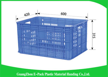 Hộp lưu trữ thực vật dạng lưới, Thùng đóng gói bằng nhựa lớn lớn có thể thu gọn