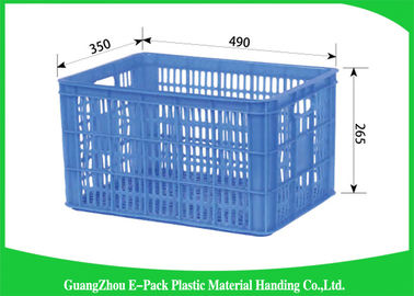 Lưới y tế Thực phẩm bằng nhựa Thùng thực phẩm Cửa hàng tiện lợi cấp thực phẩm Dễ dàng xếp chồng