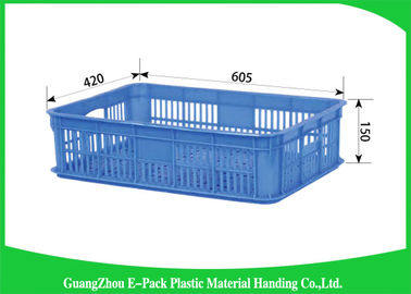 Thùng thực phẩm bằng nhựa gia dụng có thể gập lại rắn cho trái cây và rau quả