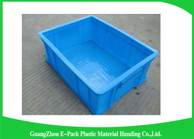 Có thể thuê di chuyển bằng nhựa có thể xếp chồng lên nhau Hộp đựng thực phẩm 705 * 450 * 180mm