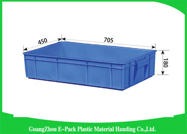 Hậu cần Thùng lưu trữ có thể xếp chồng lên nhau Hộp lưu trữ xếp chồng công nghiệp, không trơn trượt