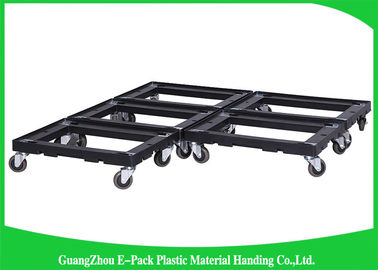 4 bánh xe hạng nặng: Nhựa di chuyển Dolly Công suất lớn Tuổi thọ dài 612 * 412 * 145mm