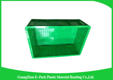Hộp chứa xếp chồng có thể tái sử dụng tùy chỉnh Euro Dễ dàng xếp chồng thực phẩm Tiết kiệm không gian