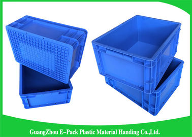 Hộp chứa xếp chồng có thể tái sử dụng tùy chỉnh Euro Dễ dàng xếp chồng thực phẩm Tiết kiệm không gian