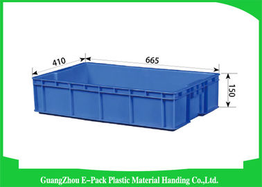 Hộp xếp chồng bằng nhựa 33L PP, Thùng nhựa xếp hình chữ nhật