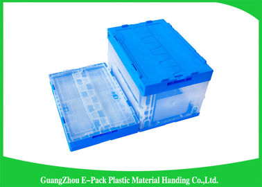 Hộp lưu trữ bằng nhựa có thể gập lại bằng PP nguyên sinh có nắp, Hộp đựng bằng nhựa có thể gập lại không thấm nước