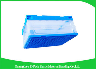 Hộp nhựa có thể gập lại tùy chỉnh được dự trữ để lưu trữ rau và trái cây