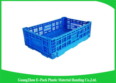 Nông nghiệp Gấp Thùng nhựa Lưu trữ Trái cây 60L PP 30kg Thân thiện với môi trường