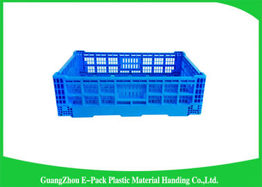 Nông nghiệp Gấp Thùng nhựa Lưu trữ Trái cây 60L PP 30kg Thân thiện với môi trường