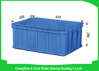 Hộp chứa xếp chồng có thể tái sử dụng tùy chỉnh Euro Dễ dàng xếp chồng thực phẩm Tiết kiệm không gian