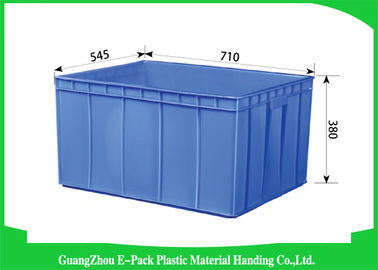 Tái chế hộp nhựa công nghiệp, hộp xếp chồng tiêu chuẩn Euro Thân thiện với môi trường