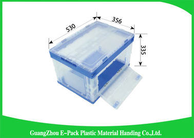 Thùng lưu trữ bằng nhựa có thể gập lại được dung tích lớn, Thùng lưu trữ gấp Tiết kiệm không gian