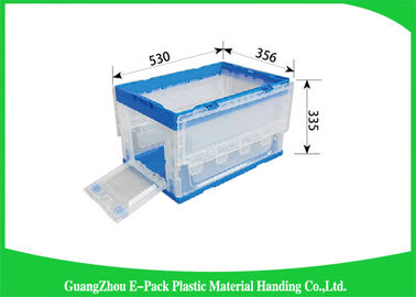 Hộp đựng bằng nhựa có thể thu gọn trong gia đình Dễ dàng xếp chồng lên nhau Bảo vệ môi trườngv