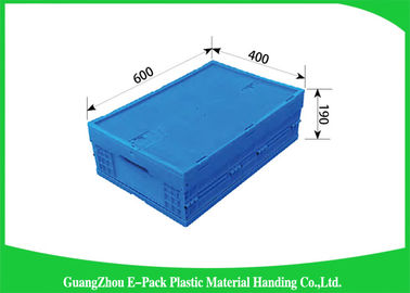 Hộp Pallet nhựa có thể xếp chồng lên nhau Chất liệu PP, Thùng nhựa gấp Vận chuyển di chuyển