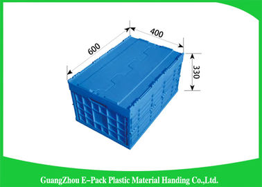 Bao bì 65L Hộp đựng bằng nhựa có thể thu gọn có thể tái chế Tiết kiệm không gian 600 * 400 * 105mm