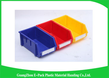 Hộp lưu trữ nhựa công nghiệp, Thùng lưu trữ thương mại tái chế có thể xếp chồng lên nhau