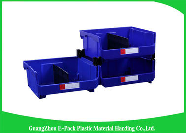 Dễ dàng xếp chồng lên nhau Thùng lưu trữ kinh tế Trọng lượng nhẹ cho nhà xưởng