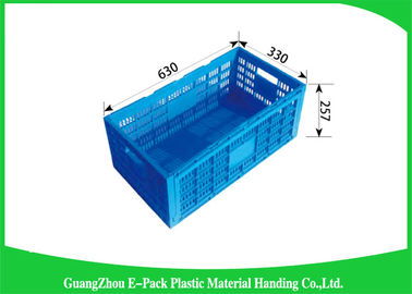 Gia đình có thể xếp chồng lên nhau Thùng nhựa gấp gọn Tiết kiệm không gian Cửa hàng tiện lợi