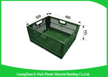 Nông nghiệp Gấp Thùng nhựa Lưu trữ Trái cây 60L PP 30kg Thân thiện với môi trường