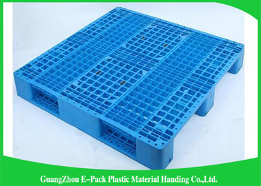Pallet nhựa hạng nặng loại Euro một mặt cho nhà kho công nghiệp thực phẩm